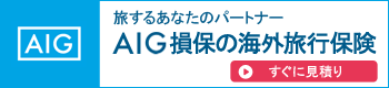 AIG損保の海外旅行